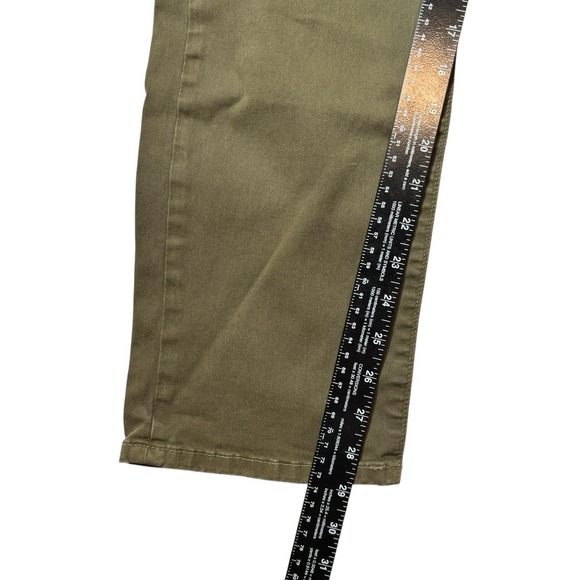 Flint and Tinder Straight Fit Chinos Khakis Olive Green Mens Size 32x29 - Picture 2 of 8